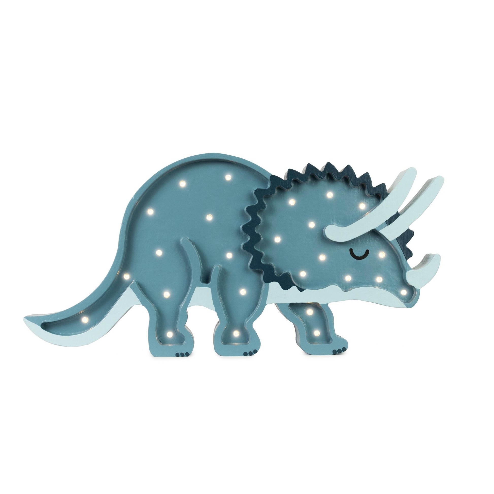 Little Lights Triceratops Dinosaur Lamp - Blissfully Lavender BoutiqueLittle Lights US