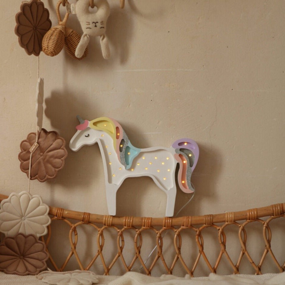 Little Lights Unicorn Lamp - Blissfully Lavender BoutiqueLittle Lights US