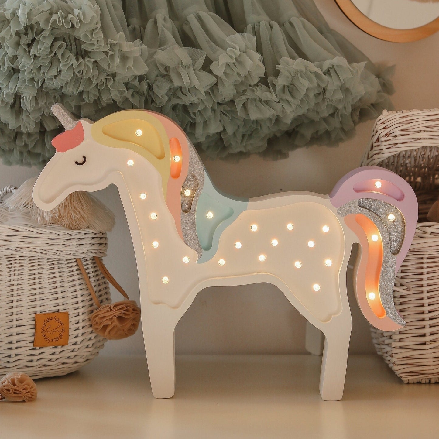 Little Lights Unicorn Lamp - Blissfully Lavender BoutiqueLittle Lights US