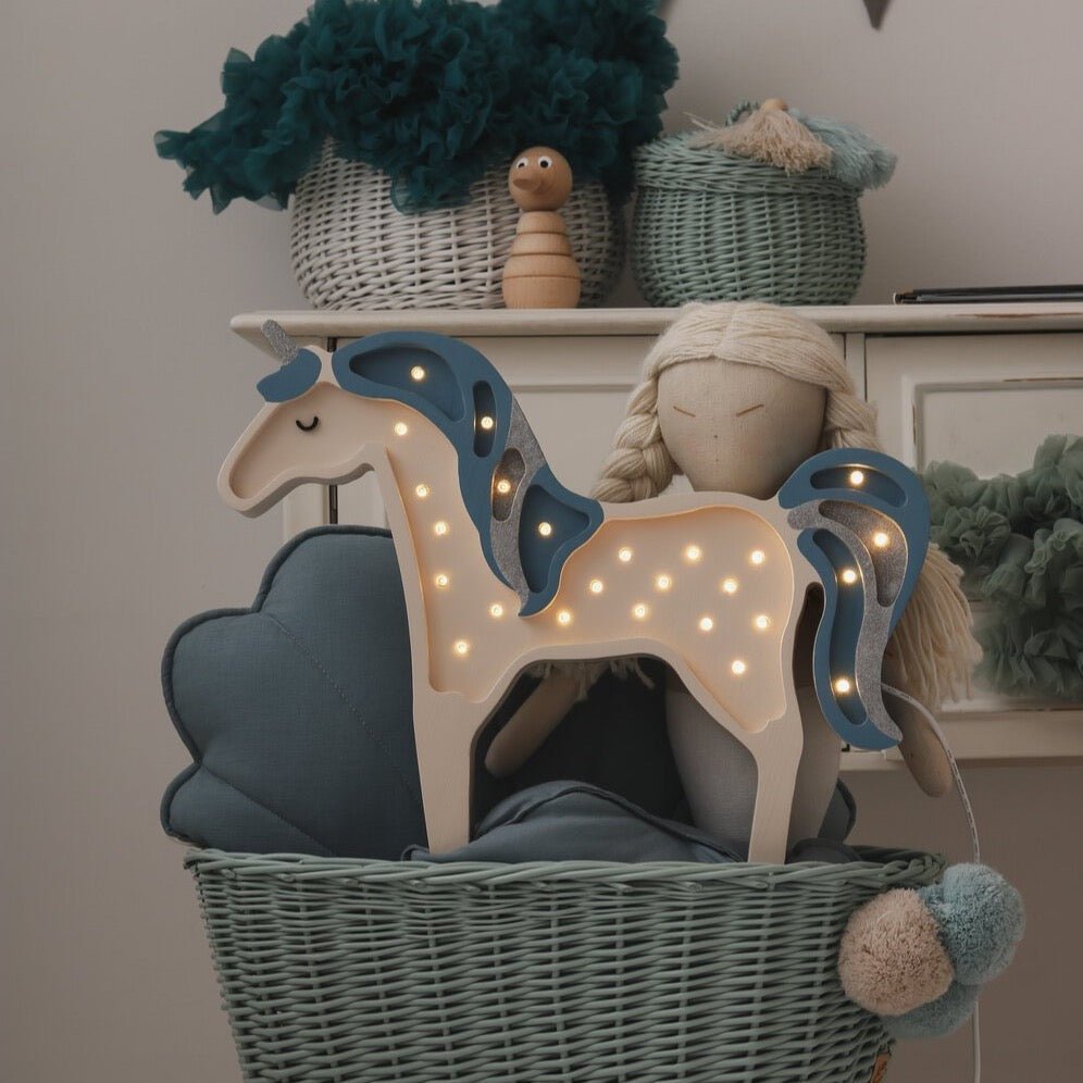 Little Lights Unicorn Lamp - Blissfully Lavender BoutiqueLittle Lights US