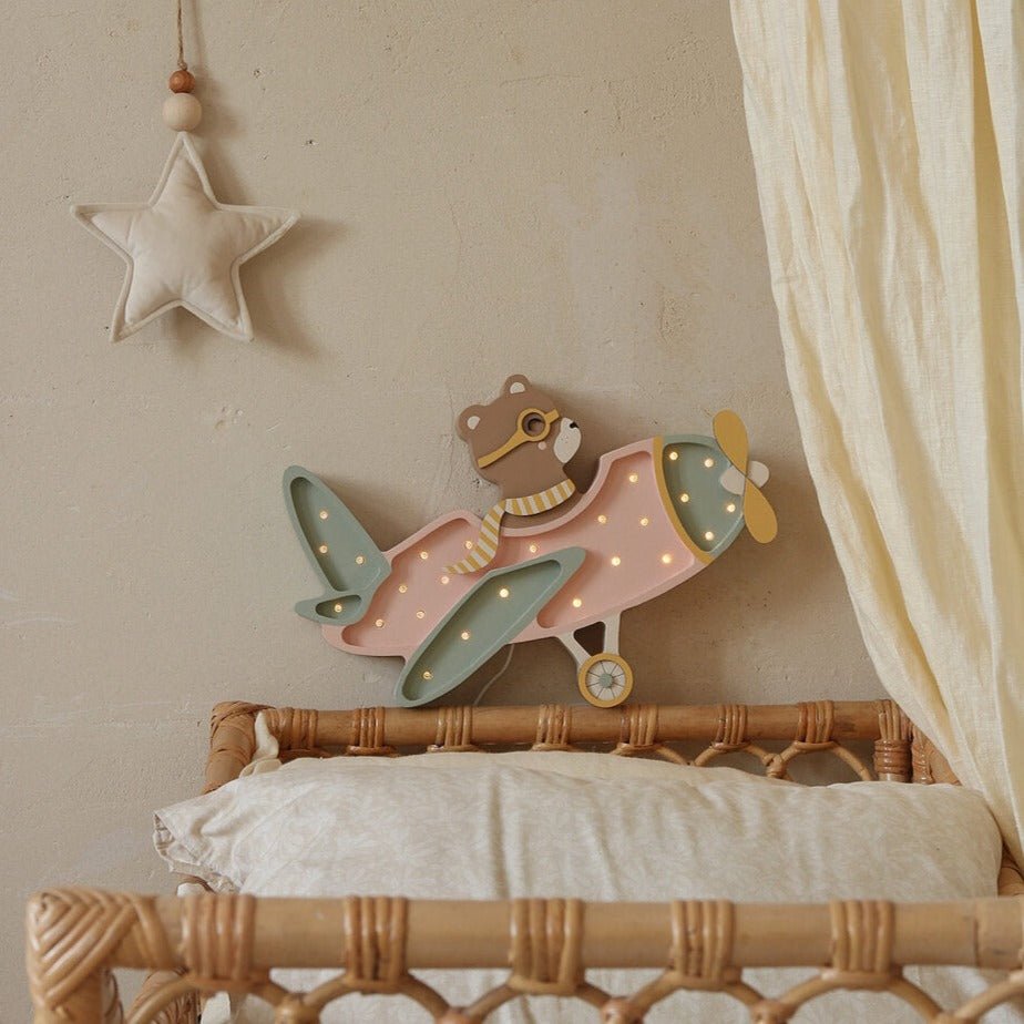 Little Lights Vintage Plane - Blissfully Lavender BoutiqueLittle Lights US