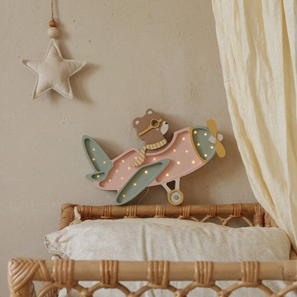 Little Lights Vintage Plane - Blissfully Lavender BoutiqueLittle Lights US