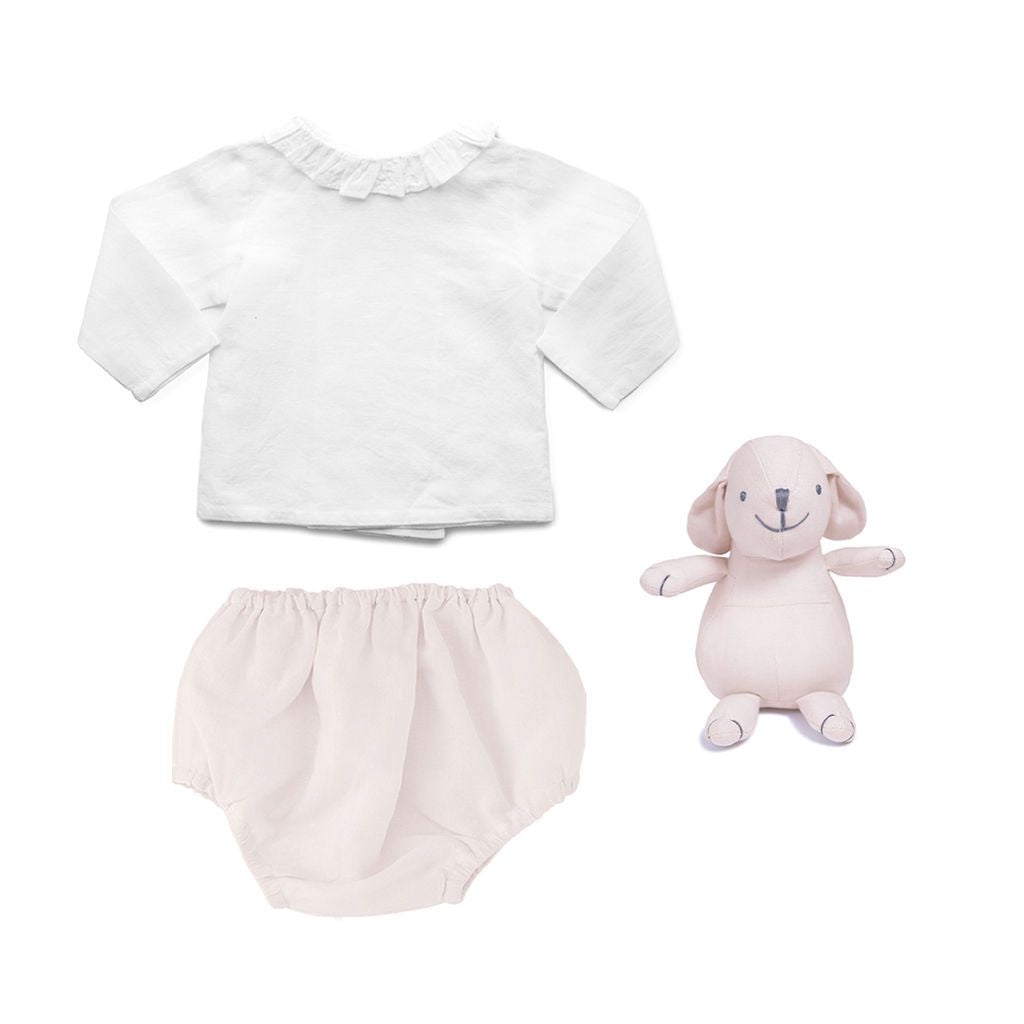 Louelle Baby Outfit and Bunny Gift Set - Blissfully Lavender BoutiqueLouelle.