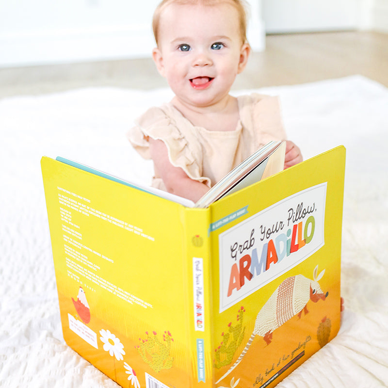 Armadillo Book and Stuffed Animal Set