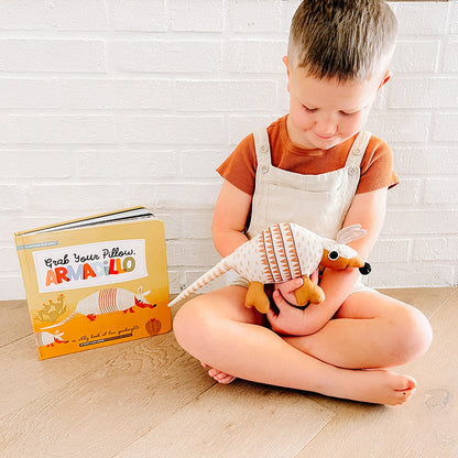 Armadillo Book and Stuffed Animal Set