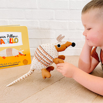 Armadillo Book and Stuffed Animal Set