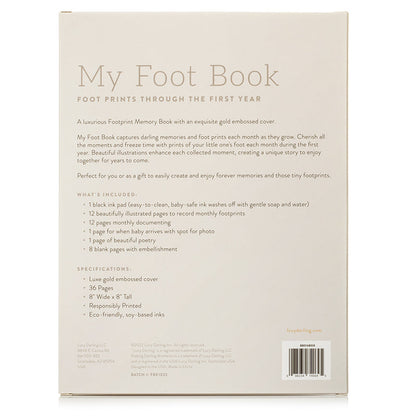 My Foot Book: Footprints Through the First Year