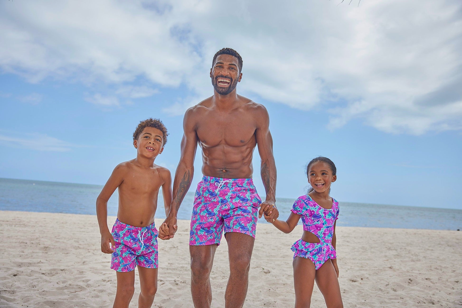 Men's Canyon Shores Swim Trunks - Blissfully Lavender BoutiqueBlueberry Bay