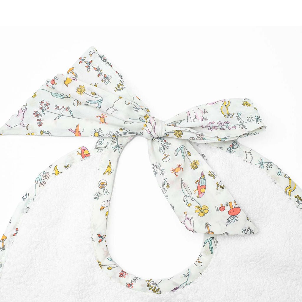 Newborn Bib | Liberty 'Theo' - Blissfully Lavender BoutiqueLouelle.