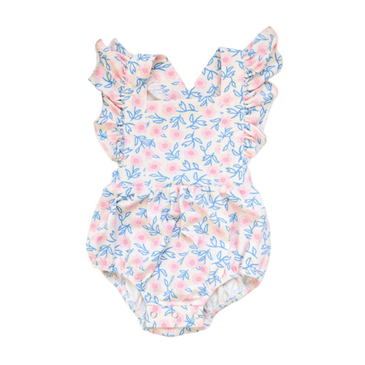 Ollie Jay Baby Girl Emmy Romper - Blissfully Lavender BoutiqueOllie Jay
