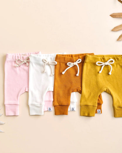 Organic Joggers | Pink - Blissfully Lavender BoutiqueLUCKY PANDA KIDS