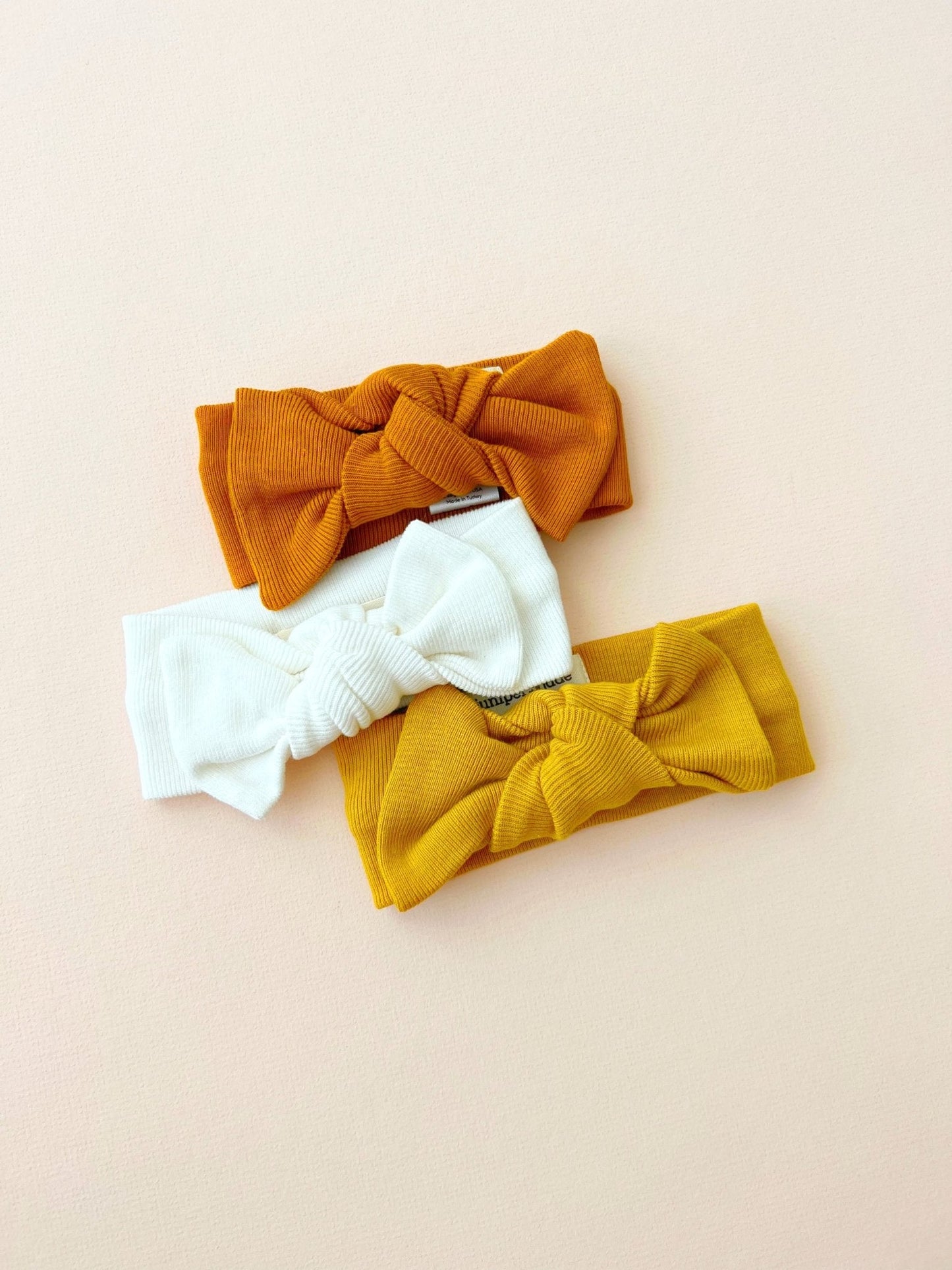 Organic Knot Bow | Cinnamon