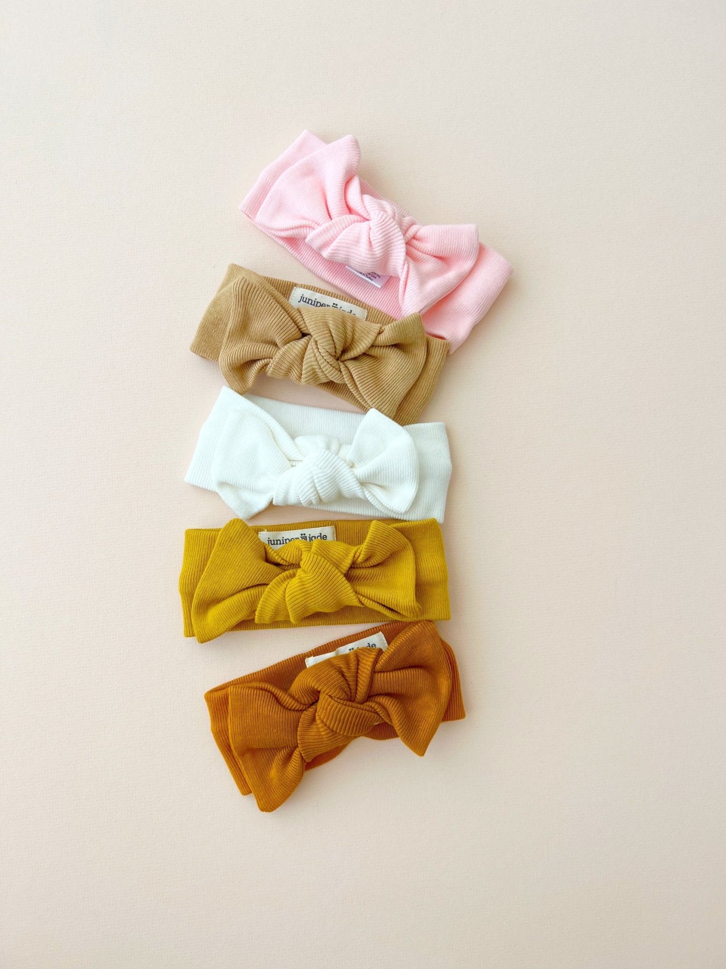 Organic Knot Bow | Cinnamon