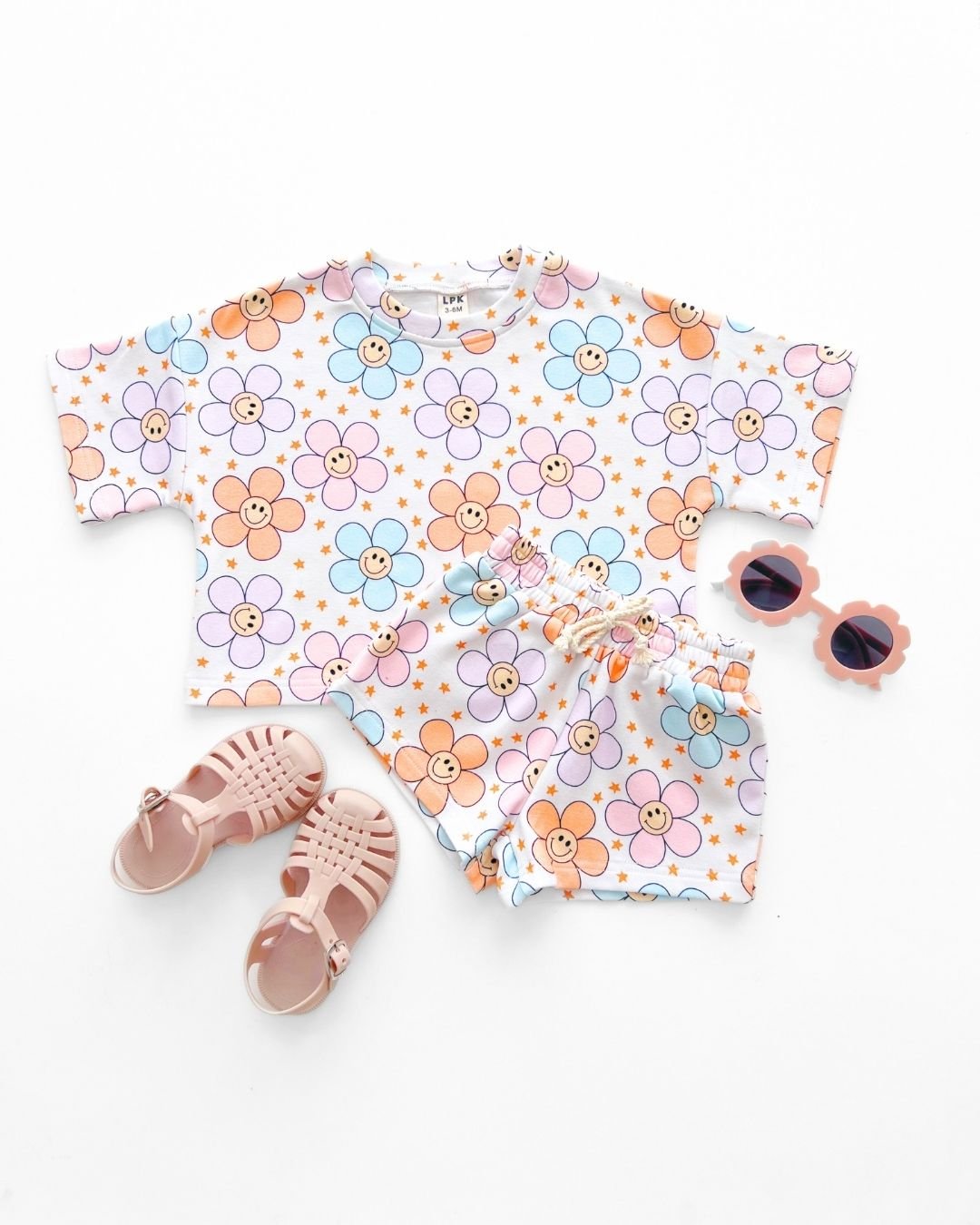 Shorts Set | Ditzy Daisy