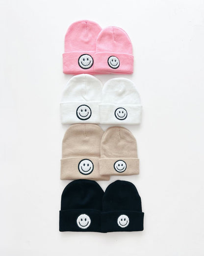 Smiley Beanie | Black