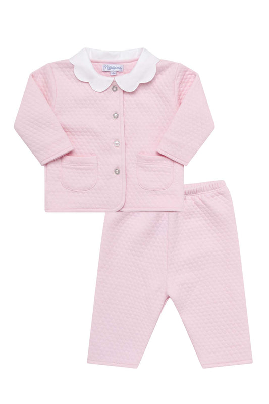 Vermont Pima Cotton Baby Collared Set