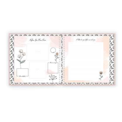 Wildflower Meadow Luxury Memory Baby Book